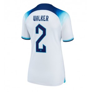England Kyle Walker #2 Hemmatröja Kvinnor VM 2022 Kortärmad